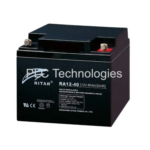 Ritar RA12-40 40AH 12V Battery